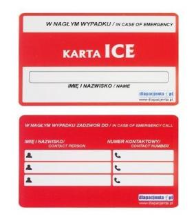 Karta ICE - w nagłym wypadku