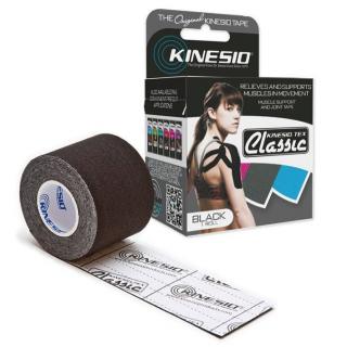 Kinesio Tex Classic taśma do tapingu 5cm x 4m - czarna