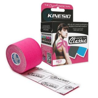 Kinesio Tex Classic taśma do tapingu 5cm x 4m - różowa