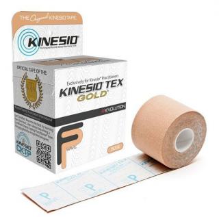 Kinesio Tex Gold FP taśma do tapingu 5cm x 5m - cielista