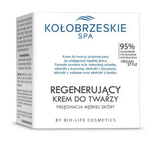 Kołobrzeskie SPA - Regenerujący krem do twarzy dla mężczyzn 50ml