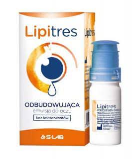 Lipitres odbudowująca emulsja do oczu bez konserwantów - 10ml