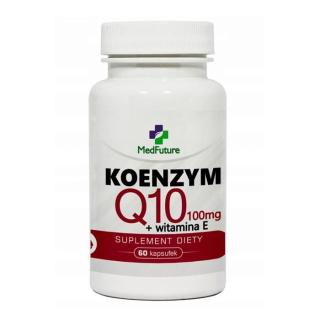 MedFuture Koenzym Q10 100mg + witamina E - 60 kaps.