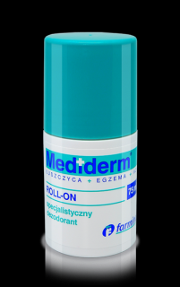 Mediderm ROLL-ON dezodorant dla osób chorych na łuszczycę, egzemę 75ml