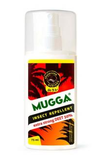 Mugga spray na komary i kleszcze 50% DEET - 75ml