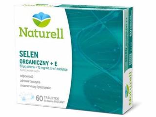 Naturell Selen + E neutralizuje toksyny, odmładza - 100 kaps.