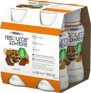 Nestle Resource 2.0 + Fibre - drink kawowy 4x 200ml - 1 opak.