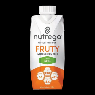 Nutrego FRUTY - jabłko - dieta wysokokaloryczna 330ml