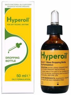 Olejek HyperOil do wszystkich rodzajów ran, owrzodzeń, odleżyn - krople 50 ml