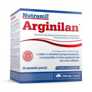 Olimp Arginilan żywność specjalnego przeznaczenia medycznego - smak cytrynowy - 14 szt.