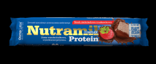 Olimp Nutramil Complex Protein dieta wysokobiałkowa - baton o smaku czekoladowo-truskawkowym - 60g