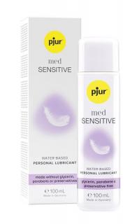 PJUR Med Sensitive żel do pielęgnacji bardzo wrażliwej skóry okolic miejsc intymnych 100ml