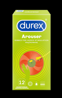 Prezerwatywy Durex Arouser - prążkowane - 12 szt.