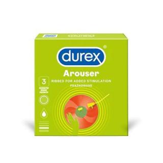 Prezerwatywy Durex Arouser - prążkowane - 3 szt.