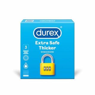 Prezerwatywy Durex Extra Safe - 3 szt.