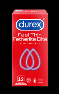 Prezerwatywy Durex Feel Thin Fetherlite Elite - 12 szt.
