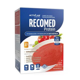 RECOMED dieta odżywcza wysokobiałkowa i wysokokaloryczna - krem pomidorowy - 4 szt.