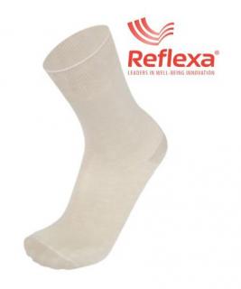 Reflexa® Diabetic - skarpety bezuciskowe cienkie, na poprawę krążenia - beżowe - 35-38