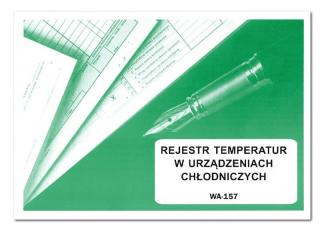 Rejestr temperatur w urządzeniach chłodniczych WA-157