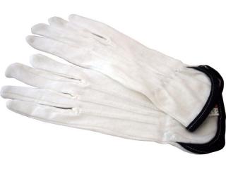 Rękawiczki bawełniane z czarnym paskiem, rozmiar 9 - 12 par