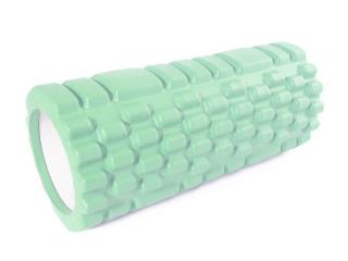 Roller wałek do masażu, rehabilitacji, jogi - 33x14cm (duży) - zielony