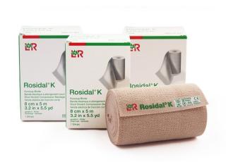 Rosidal K bandaż uciskowy o krótkim naciągu 8cm x 5m - zestaw 3szt. DOSTAWA GRATIS