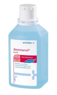 SCHÜLKE Desmanol pure alkoholowy płyn do higienicznej i chirurgicznej dezynfekcji rąk 1L