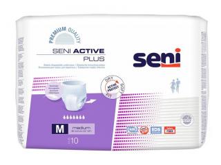SENI Active Plus M - elastyczne majtki chłonne 10szt.
