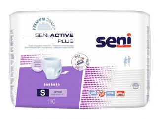 SENI Active Plus S - elastyczne majtki chłonne 10szt.