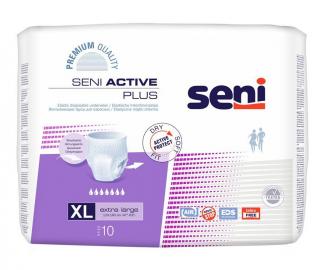 SENI Active Plus XL - elastyczne majtki chłonne 10szt.
