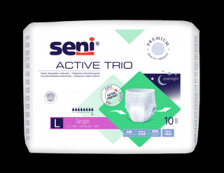 SENI Active Trio L - majtki chłonne - 10szt.