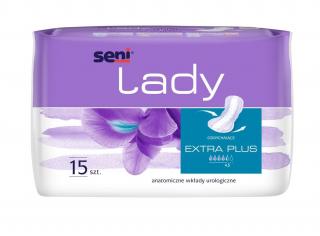 Seni Lady Extra Plus - pieluchy anatomiczne o wysokiej chłonności 15szt.