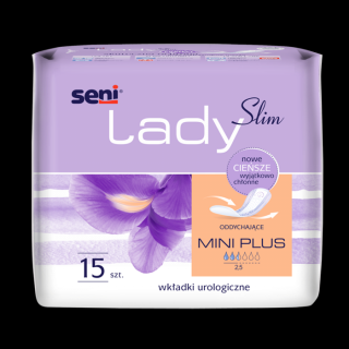 Seni Lady Slim Mini Plus - wkładki anatomiczne 15szt.