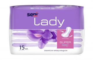 Seni Lady Super - pieluchy anatomiczne 15szt.