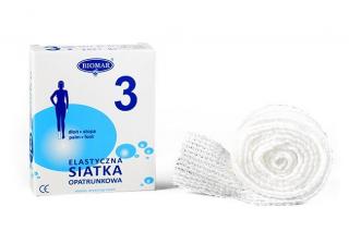 Siatka opatrunkowa - rękaw opatrunkowy nr 3 - 1m x 1,5-3,5cm na dłoń i stopę