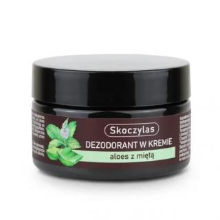 Skoczylas Dezodorant w kremie aloes z miętą - 60ml