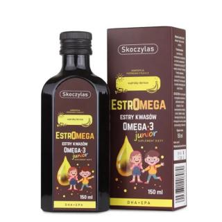 Skoczylas Estromega kwasy rybie Estry kwasów Omega 3 Junior - 150ml