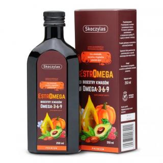 Skoczylas Estromega Premium Bioestry kwasów Omega 3,6,9 - 250ml