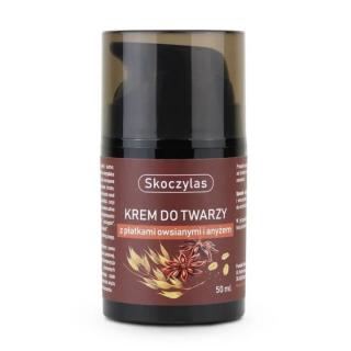 Skoczylas Krem do twarzy z płatkami owsianymi i anyżem - 50ml