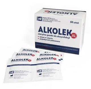 SOHO Alkolek XL - gaziki do oczyszczania i dezynfekcji skóry 100szt.
