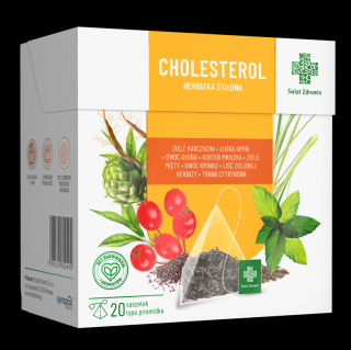 Świat Zdrowia Herbatka ziołowa Cholesterol - 20szt.