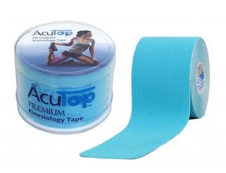 Taśma do tapingu AcuTop Premium Kinesiology Tape 5cm x 5m - niebieska