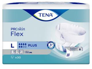 TENA Flex plus L - pieluchomajtki oddychające dla dorosłych - 30szt.