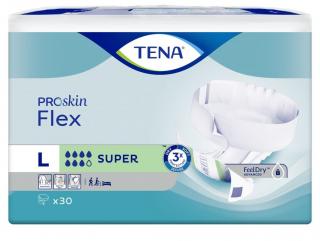 TENA Flex Super L - pieluchomajtki - 30szt