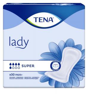 TENA Lady Super - podpaski / pieluchy anatomiczne 30szt.
