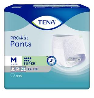 TENA Pants ProSkin SUPER M - majtki chłonne 12szt.