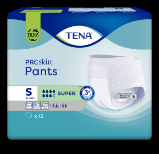 TENA Pants ProSkin SUPER S - majtki chłonne 12szt.