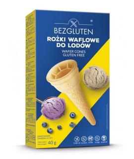 Wafle suche - rożki waflowe do lodów - bezglutenowe - 12szt