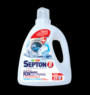 Wirusobójczy płyn do prania i pełnej dezynfekcji tkanin CLOVIN II SEPTON LIQUID 1,5L