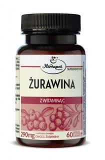 Żurawina z witaminą C - 60 kaps.